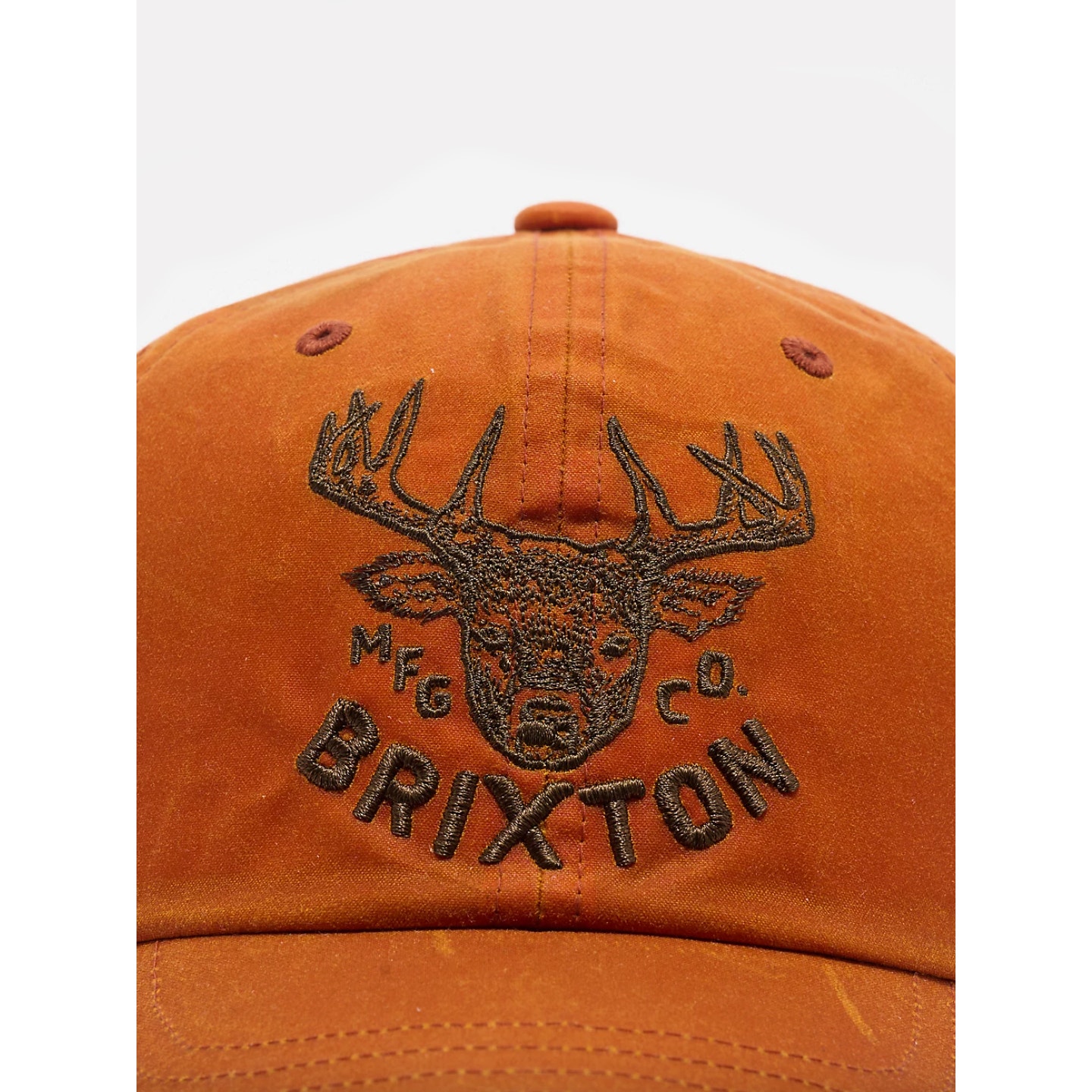 Brixton Berick Wthr Guard Orange Strapback Hat Men New With Tags — image 3 of 3